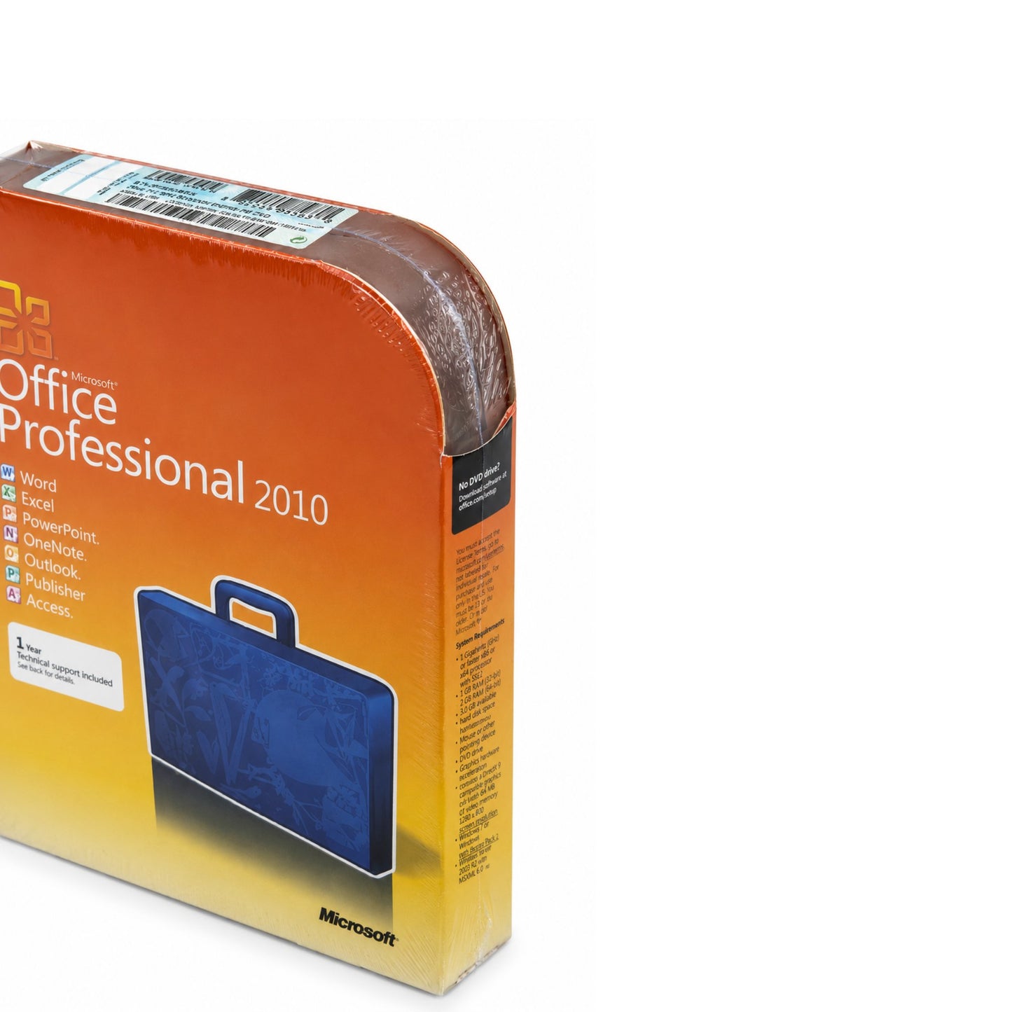 Microsoft Office Professional 2010 Retail DVD | Nieuw & Geseald