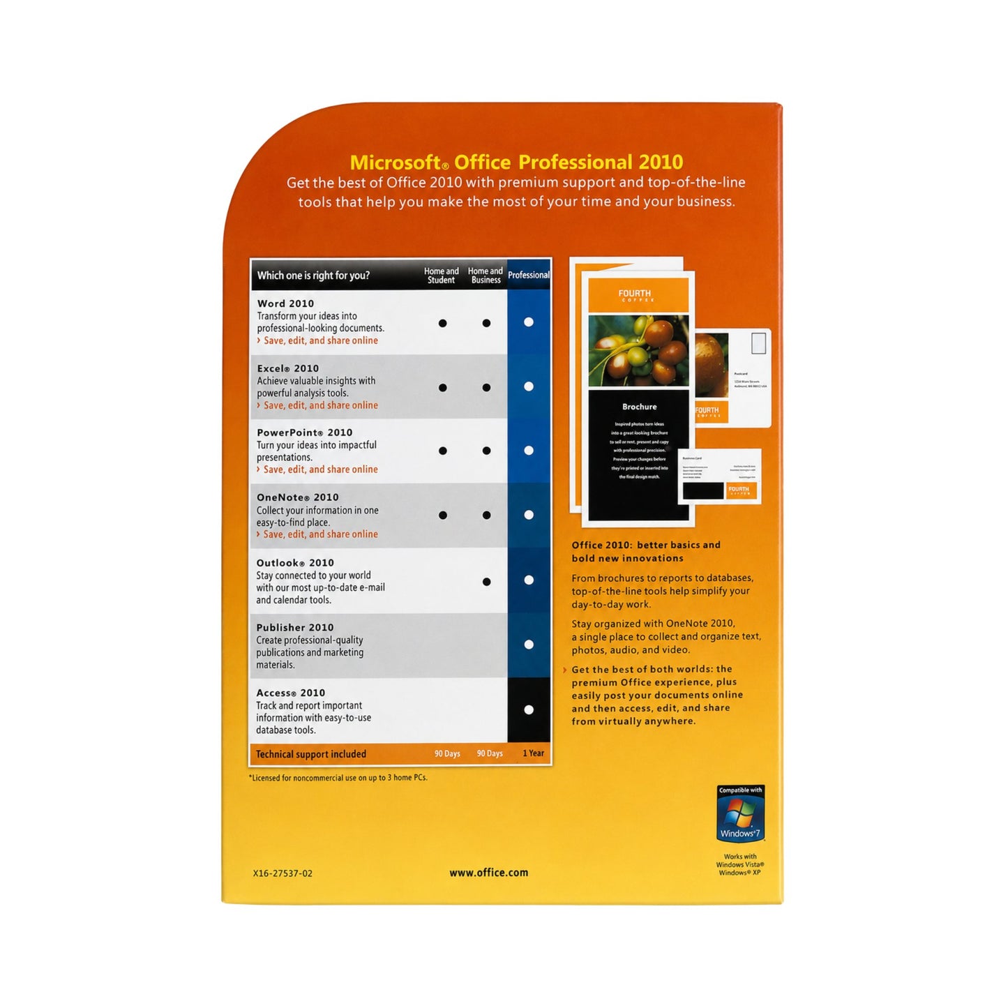 Microsoft Office Professional 2010 Retail DVD | Nieuw & Geseald