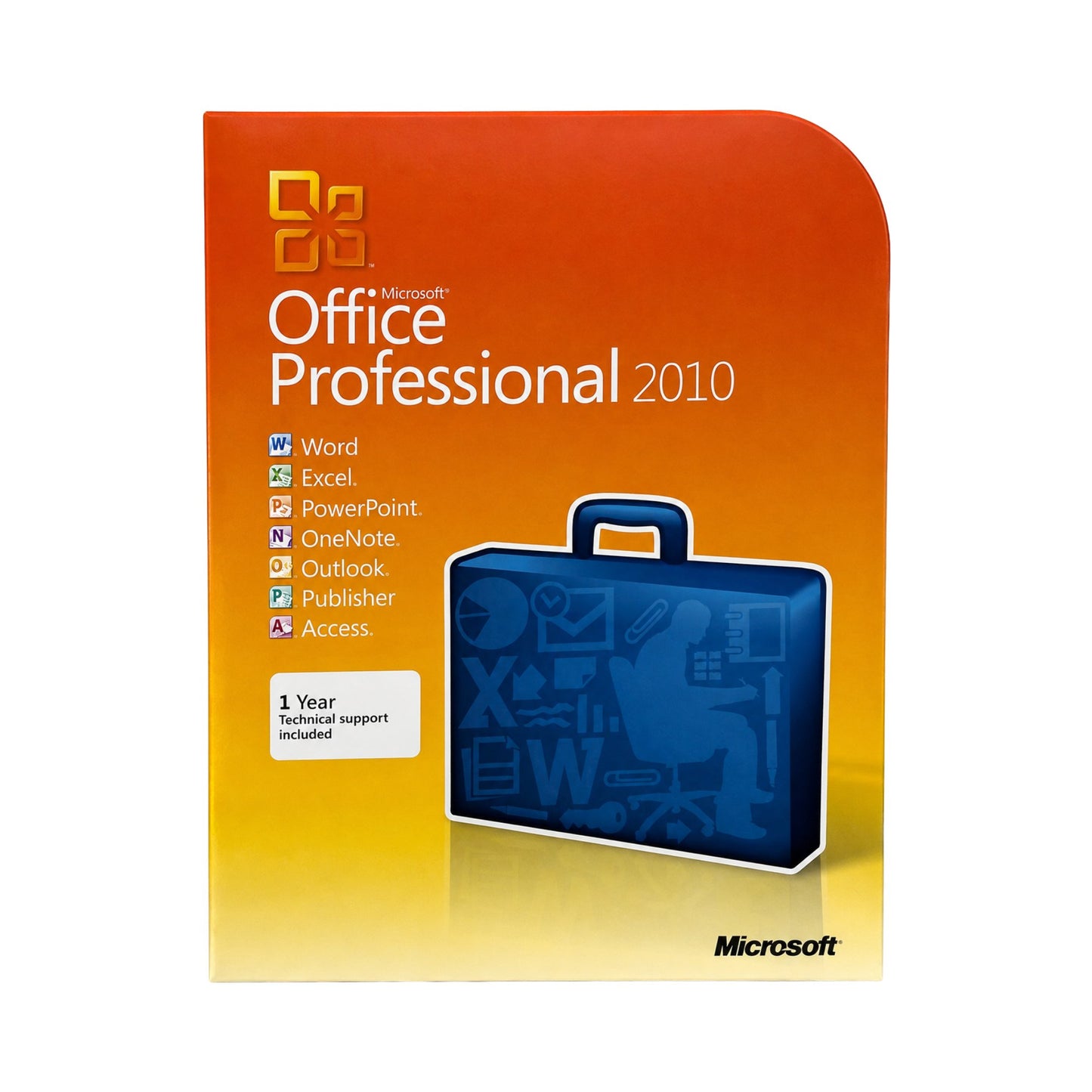 Microsoft Office Professional 2010 Retail DVD | Nieuw & Geseald