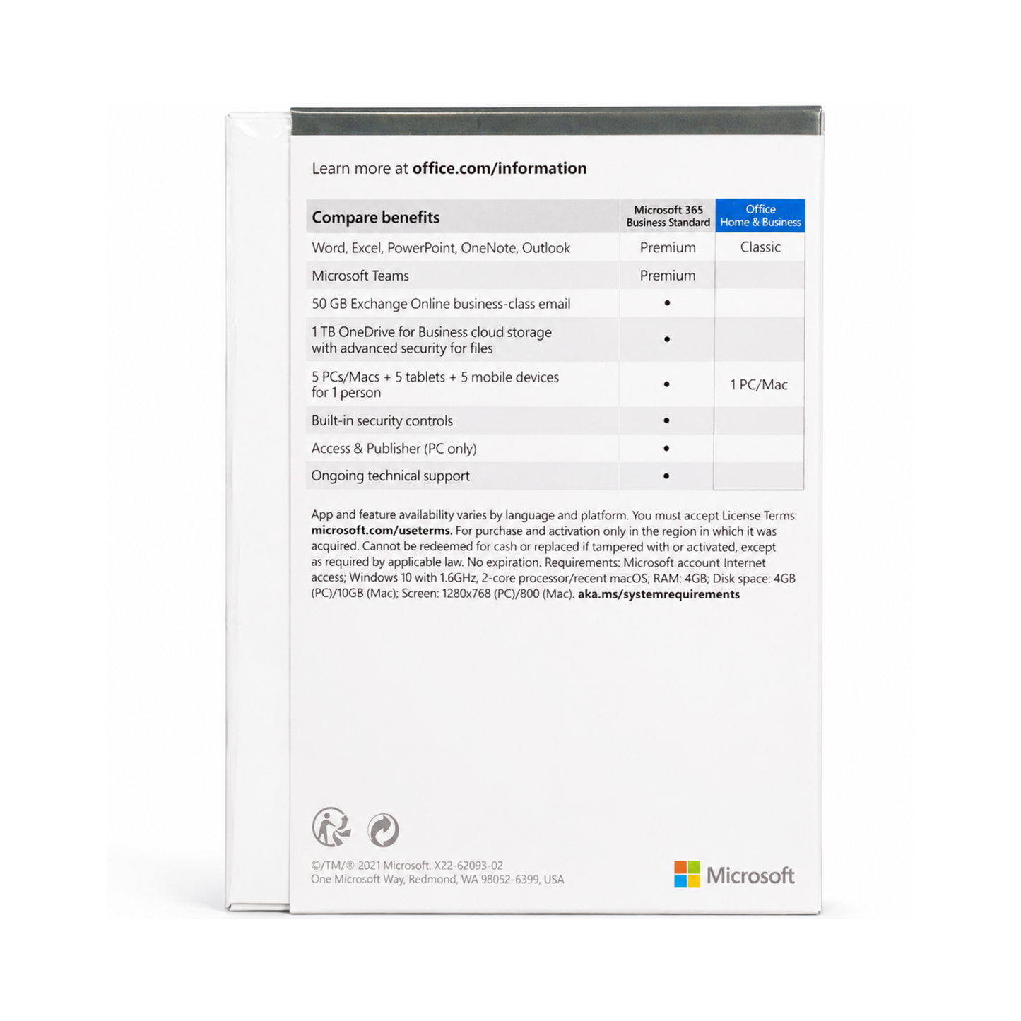 Microsoft Office Home & Business 2021 – New & Sealed
