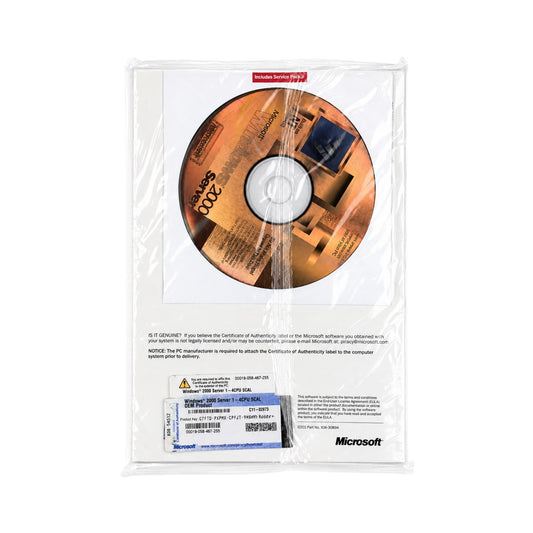 Microsoft Windows 2000 Server OEM +5 CAL | New & Sealed