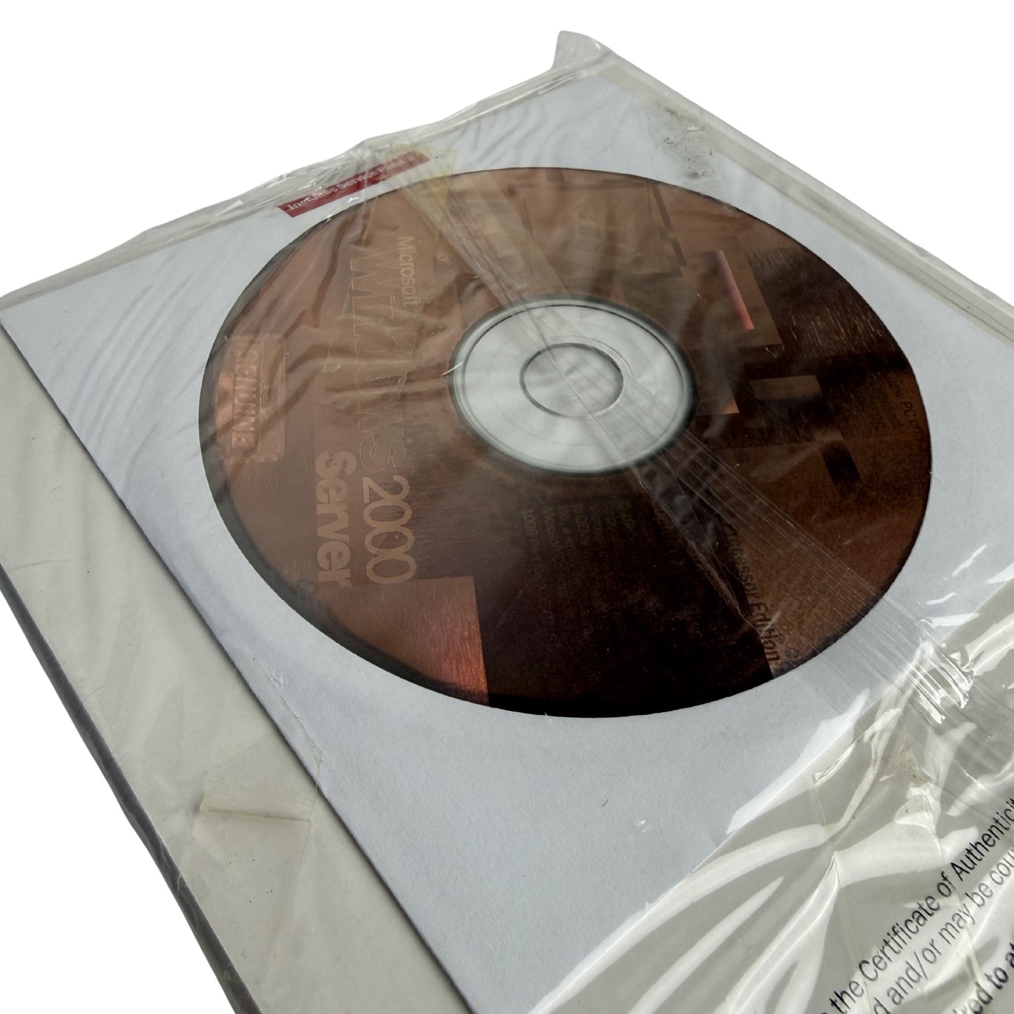 Microsoft Windows 2000 Server OEM CD (Getting Started)