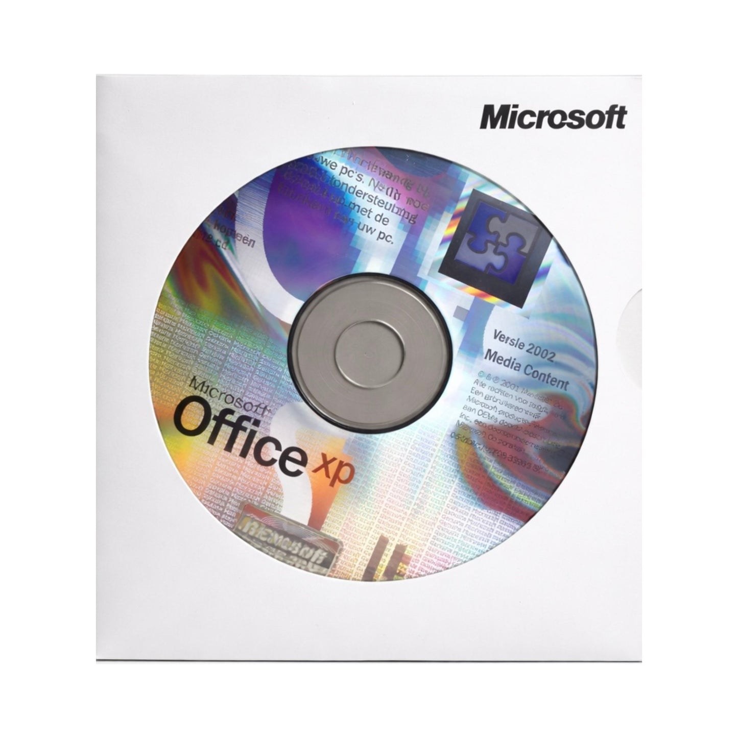 Microsoft Office XP Media Content OEM CD (2002)