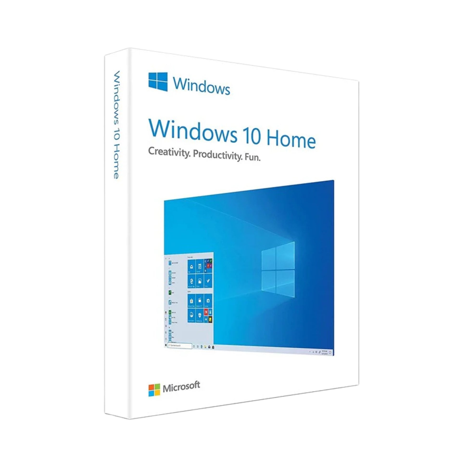 Gesealde Windows 10 Home retail USB verpakking met originele Microsoft licentie voor installatie op pc of laptop