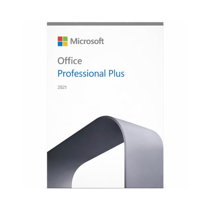 Voorkant van Microsoft Office Professional Plus 2021 Retail USB verpakking