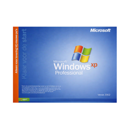 Microsoft Windows XP Professional OEM CD – hoofdafbeelding van de verpakking